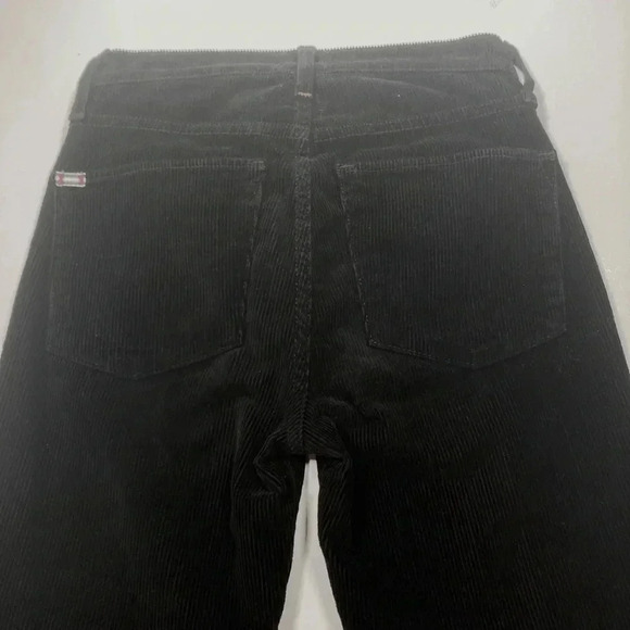 Alice Olivia Pants Black Corduroy Jeans Strait Legs Women Size 24 - Picture 5 of 11